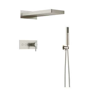 ducha de acero inoxidable, bañera de cascada y cabezal de ducha de mano, juegos completos de grifo de ducha de lluvia - Product Image 2