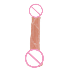 Masturbador femenino de silicona realista de 9,6 pulgadas, consoladores enormes, Juguetes sexuales para mujer, pene lésbico suave, herramientas de masturbación para mujer de gran tamaño - Product Image 6