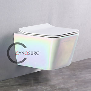 Inodoro de Cerámica Moderno de Lujo al por Mayor, Inodoro Colgante de Pared de Color Blanco para Baño - Product Image 1