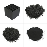 Charbon actif granulaire de coque de noix de coco 12x40 mesh pour la purification de l'eau