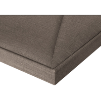 Panneau acoustique en tissu mural à effet d'absorption acoustique pour studio