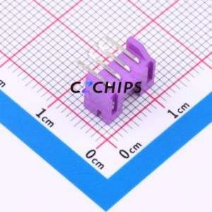 HC-PH-4AWD-P-K-10 Wire-to-Board Pin Header Bent Lead Through Hole,P=2mm Connector 1x4P 2mm Right Angle Insert PH - Product Image 2