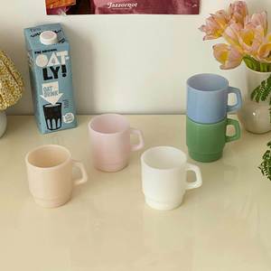 WSY955 Custom Logo Printed Drinkware Cup High Borosilicate Corporate Activity Business <b>Gift</b> Coffee Cup Glass Mug with Handle - Product Image 2