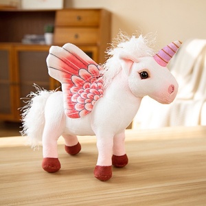 Almohada de Peluche de Unicornio al por Mayor, 30 cm, 4 Colores, Peluche de Caballo de Peluche Colorido y Suave - Product Image 5