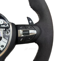 Volant de voiture en Alcantara pour BMW F30 F10 F15 F36 F16 F26 F20 F22 F25 F32 M3 M5 E46 E60 E70 E90 E91 Volant sport M