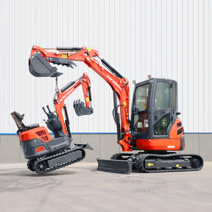 Mini-excavatrice 1 tonne <span class=keywords><strong>2</strong></span> 3.5, petite pelle sur chenilles avec pince, Euro 5 CE EPA, pour jardin, ferme, maison, livraison gratuite - Product Image 4