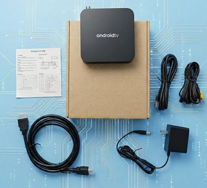 Decodificador de TV Inteligente Android Personalizado 2026 WiFi5 4K 8G+32G Quad Core Android 9 Receptor IPTV para Transmisión de Deportes en Vivo - Product Image 5