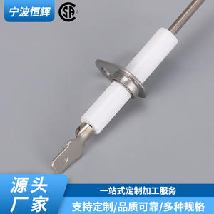 Aguja de encendido para estufa de gas 62-23543-01, bobina de cerámica, sensor de temperatura integrado de acero inoxidable para detección de llama en horno - Product Image 4