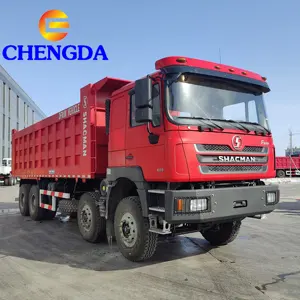 Exploitation minière chinoise nouvelle occasion F3000 X3000 X6000 8x4 12 roues camion à benne basculante Shacman camions à benne basculante prix