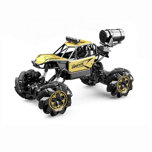 JinYing Coche de Carreras RC Todoterreno de Alta Velocidad 1:14 con Pulverización, Juguete de Aleación con Control Remoto, Coche Todoterreno con Pulverizador Lateral - Product Image 2