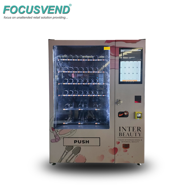 Next-Gen Retail Vending Machine with Digital Touch Interface for Cards and Makeup Includes SDK Function