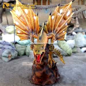 <span class=keywords><strong>MY</strong></span> DINO Mechanical Flying <span class=keywords><strong>Life</strong></span> Size <span class=keywords><strong>Robot</strong></span> Dragon Estatua - Product Image 5