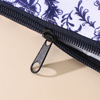 Nouvelle Trousse de Toilette de Voyage Portable de Luxe Bleue Grande Capacité Imperméable pour Maquillage et Articles de Toilette – Idéale pour l'Export