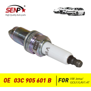 Bougie d'allumage SENP 4 pièces pour VW Passat pour A1 A3 pour Golf pour Polo pour siège pour <span class=keywords><strong>Skoda</strong></span> 03C905601A 03C 905 601B - Product Image 2