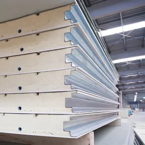 Ev fiyat yalıtımlı çatı PU poliüretan sandviç Panel duvar panelleri