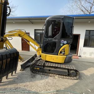El más vendido usado Komatsu PC55 Exacvator hidráulico sobre orugas PC35 PC130/200/300/450 con bajo consumo - Product Image 1