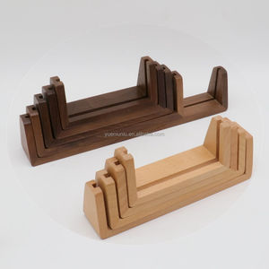 Supporto in legno massello base luce cornice per foto in acrilico luce notturna base carta Menu in legno <span class=keywords><strong>fai</strong></span> <span class=keywords><strong>da</strong></span> <span class=keywords><strong>te</strong></span> - Product Image 5