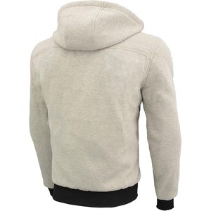 2025 cuero hombres CE aprobado blindado algodón Sudadera con capucha negro plata versiones fibras reforzadas motocicleta Auto Racing Wear - Product Image 1