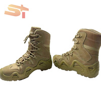 Chaussures tactiques pour hommes pour l'extérieur Bottes tactiques Chaussures imperméables Bottes de randonnée sportive Haut de gamme Bottes tactiques bas de gamme moyenne
