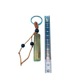 Porte-clés pendentif zodiacal cylindrique imitation corne de taureau, ornement de clé, accessoire zodiacal, vente en gros à 1 et 2 yuans - Product Image 3