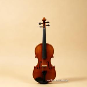 Violín Artesanal para Estudiantes, Tamaños 1/2 y 2/4, Madera Sólida de Arce y Abeto, Violín Acústico de Alta Calidad para Jóvenes Principiantes - Product Image 1