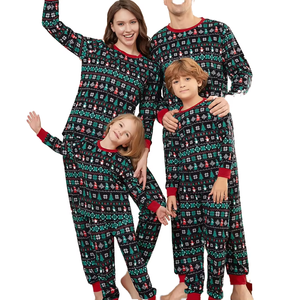 Conjunto de Pijamas para Família em Atacado, Alta Qualidade, Fibra de Bambu e Spandex - Product Image 3