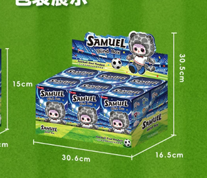 Kongjin San Xiao Mao Samuel 2026กล่องตาบอดสำหรับตกแต่งจี้ตุ๊กตาผ้าพลัฌสำหรับอายุ5-7ปีสินค้าขายดี - Product Image 1