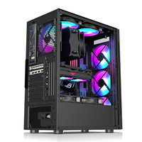 New Design Gaming Pc Cabinet Casing for Water Cooling Hardware & Software Pc case with Power Supply Gaming case Full Tower