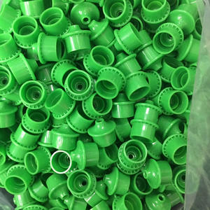 פקקי בקבוק פלסטיק YJM ניתנים להתאמה אישית 28/410 עם מכסה הברגה לפתיחה וסגירה, לאיטום, סיליקון, גריז סיכה, דבק חזק AB - Product Image 3