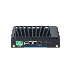 Tiêu thụ điện năng thấp 12th <span class=keywords><strong>CPU</strong></span> N100 N150 Quad Core DDR4 hỗ trợ 4K 3 hiển thị 4com win11/Linux New không quạt công nghiệp kiosk PC - Product Image 2