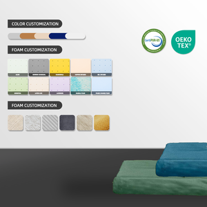 Camas Portátiles de Viaje para Mascotas, Perros y Gatos, de Espuma Viscoelástica de Alta Densidad, Alfombra Personalizada para Perros, Impermeable, con Funda Extraíble, OEM ODM - Product Image 4