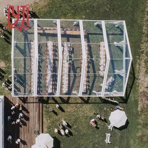 Guangzhou 50m * 20m * 5m 1000 persone grande in alluminio romantico trasparente matrimonio matrimonio festa di nozze tenda tendone per outd - Product Image 5