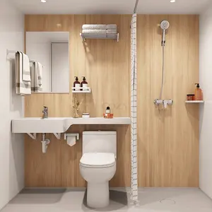 Good quality marine toilet and shower units low cost prefab bathroom pod