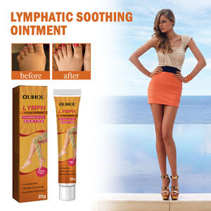 OUHOE – pommade de détox post-chirurgie, crème médicale anti-gonflement pour les douleurs lymphatiques, crème de soins lymphatiques - Product Image 1