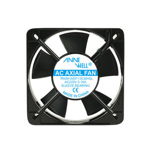 WDF13538 220V 135*135*38mm ventilateur ca ventilateurs axiaux protégés contre l'impédance <span class=keywords><strong>radiateur</strong></span> de refroidissement à faible <span class=keywords><strong>bruit</strong></span> pour ventilateur de roulement à manchon d'alimentation - Product Image 1