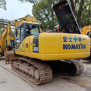 Équipement résistant d'excavatrice de machine de construction de KOMATSU PC200 utilisé Japon a fourni des moteurs de bateau pompes originales de chat 310 2016