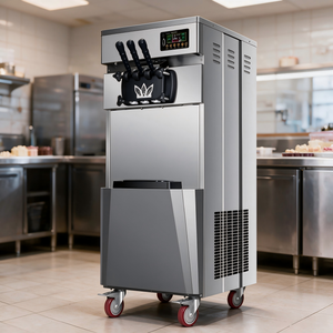 Stainless Steel Ice Making Machine Digital <b>Display</b> for Buffet Hotel Beverage Retail Dessert Processing - Product Image 2
