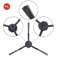 Kit d'accessoires pour aspirateur robot compatible avec Xiaomis Roidmi EVE Plus, brosse principale, brosse latérale, filtre, sac à poussière, pièces de rechange