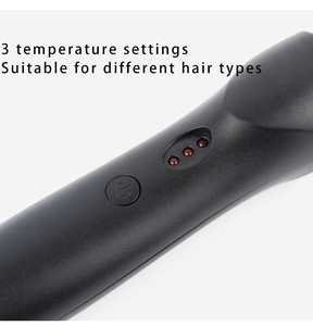 Lisseur de cheveux professionnel noir portable personnalisé en gros - Product Image 5