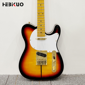 Guitare KG-06 personnalisée avec logo d'usine, corps en tilleul, 6 cordes, longueur d'échelle 25,5 pouces, pour les amoureux de la musique, professionnels des instruments à cordes - Product Image 1