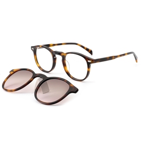 Gafas de Sol con Clip, Diseño de Acetato, Protección UV400, Visión Nocturna, Anti-Radiación, Cómodas, Ligeras y Modernas - Product Image 2