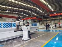 Mesin Perkakas Otomatis 3/4 Axis dengan Spindle Taper BT30, Ukuran Meja Kerja 6500mm, Berbahan Aluminium