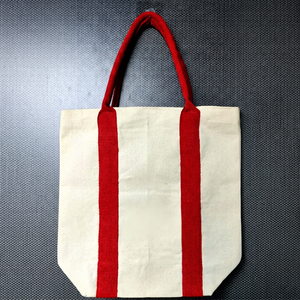 Bolsa de Mano de Algodón Grueso con Impresión DTF Personalizada, Bolsa de Mano de Lona de Algodón Resistente con Logotipo Personalizado - Product Image 1