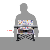 Ensemble de chaises de repas pour bébés et enfants Prodigy - Chaise de repas pour bébé réglable en hauteur pour l'alimentation des bébés, design pliable et gain de place