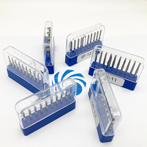 Fraiseurs dentaires transfrontaliers haute vitesse SR/RS/SF/DI/WF/WR/SI/SO/BC/CF, fraises diamantées, turbine électrique, fabrication en métal et en bois - Product Image 2