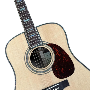 Wholesale Promotional Musical Instrument D45 4/4 Size 40 Inch Spruce <b>Top</b> Fretboard Professional Use Acoustic Guitar - Product Image 1