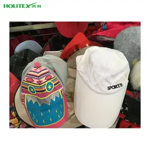 Top selling wholesale good quality used clothing 2nd hand summer cap and hat for Africa