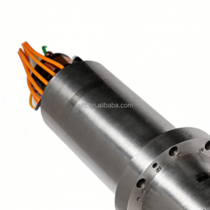 Moteur de broche synchrone à aimant HSK-A50 de 16 kW, 150 mm, 20 000 tr/min avec changement d'outil hydraulique et refroidissement par huile - Product Image 4