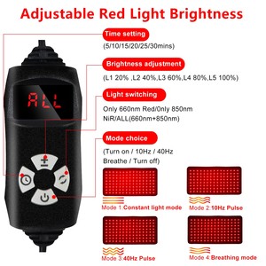 Almohadilla flexible LED para terapia de luz roja Shanglaite 20x40CM curación profunda 660nm 850nm 120PCS 5050SMD - Product Image 3