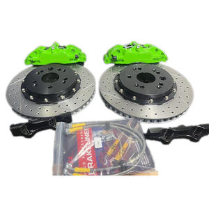 Kit d'étriers de frein Racing 5200 Big Brake 4 pistons 330*28mm pour VW Mitsubishi Colt Ralliart <span class=keywords><strong>Break</strong></span> <span class=keywords><strong>Mini</strong></span> <span class=keywords><strong>Cooper</strong></span> R56 R53 Swift33 - Product Image 2